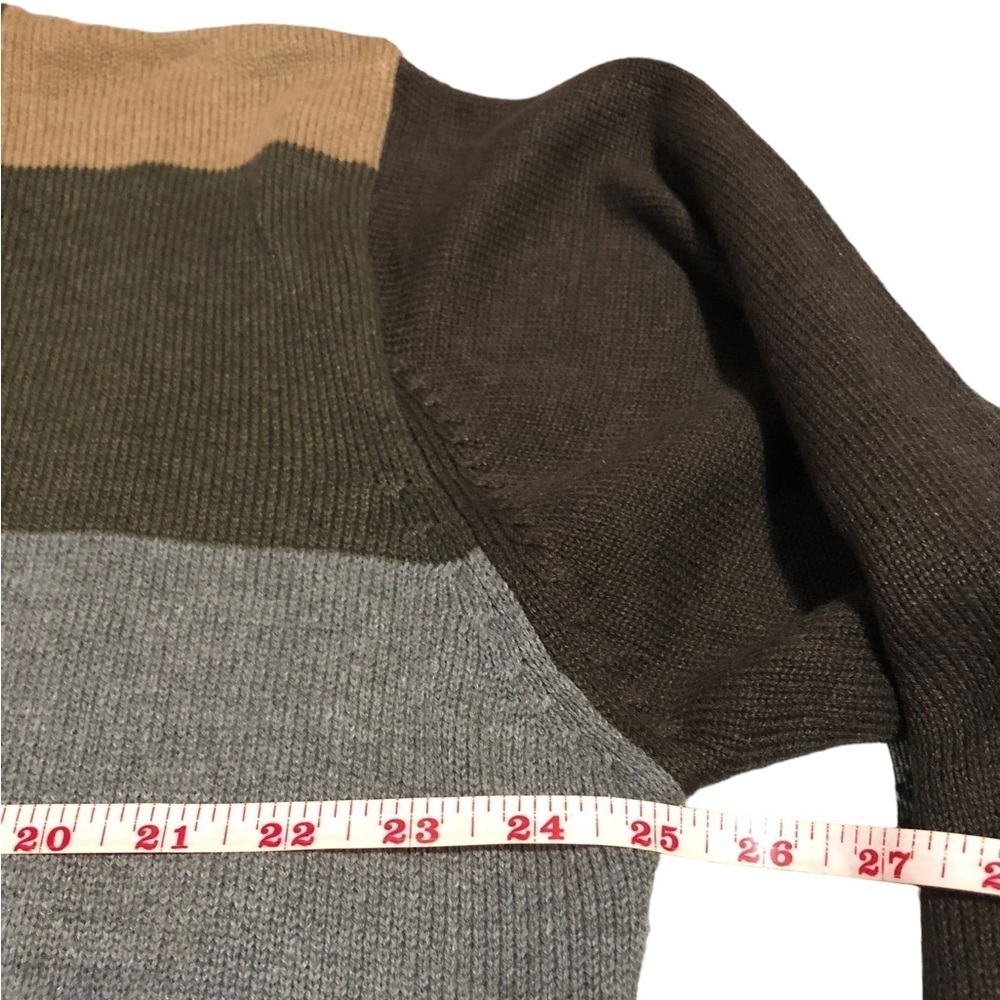 Oscar de la renta pullover mens no size check the measures - Picture 3 of 5